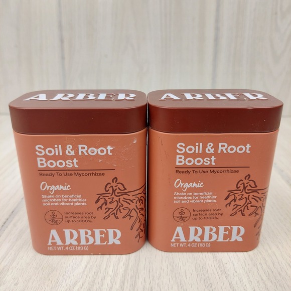 ARBER Soil & Root Boost Organic Ready To Use Mycorrhizae Set of 2 Exp 07/22/27 - Picture 1 of 3